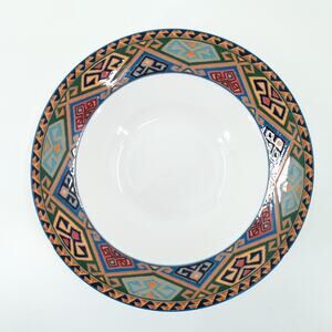 Christopher Stuart Optima La Brea China Vegetable Serving Bowl Southwest VTG